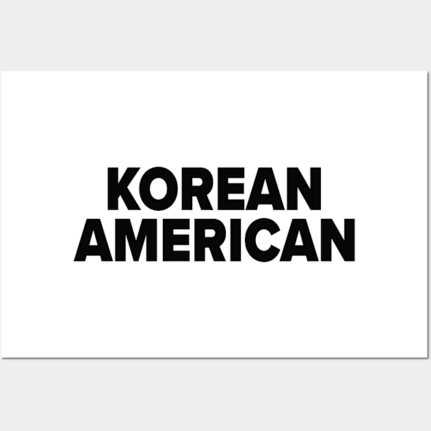 Korean American Wall Art by ProjectX23Red